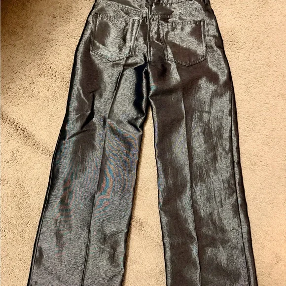 H&M Shimmery Straight Leg Jeans - Picture 5 of 6